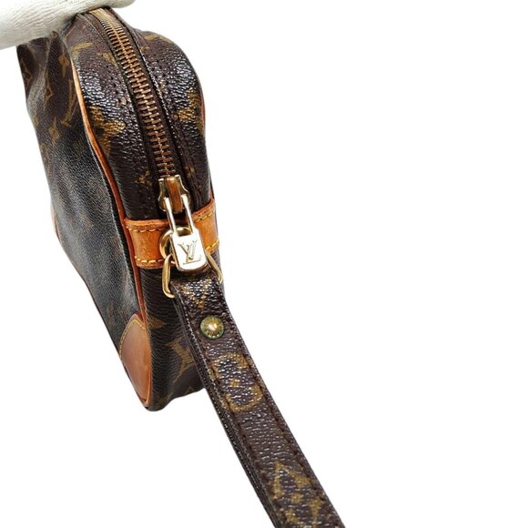 257223BV (L3) Louis Vuitton Clutch Bag Marly Dragonne GM Brown Monogram - Picture 2 of 9